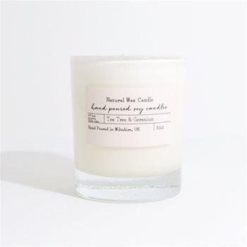 30cl Natural Plant Wax Candle in Recycled Glass Jar
