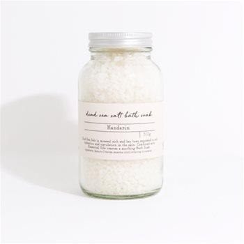 300g Bath Salts - Dead Sea Salts in Glass Bottle