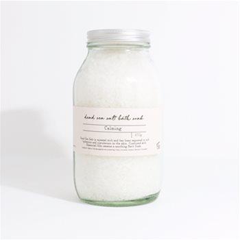 600g Dead Sea Salts in Glass Bottle