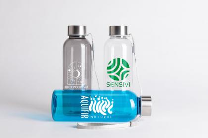 Skye - 500 ml RPET Water Bottle with Wrist Strap