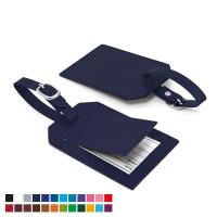 Luggage Tag in Belluno Colours with Security Flap