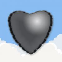 18'' Heart Shape Foil Balloons
