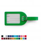 Small Luggage Tag in a choice of 20 colours, vegan soft touch Belluno.