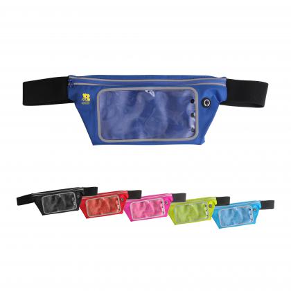 Running Belt Waist Sports Mobile Pocket with Clear Touch Screen