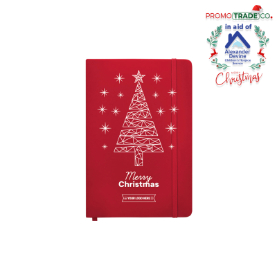 Christmas Malta A5 lined Notebook