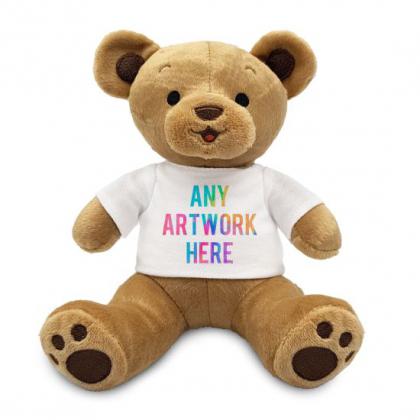 Printed promotional soft toy Beatrice Bear