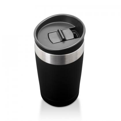 Arusha recycled stainless steel 350ml coffee cup