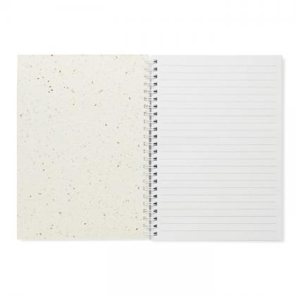 A5 seed paper cover notebook