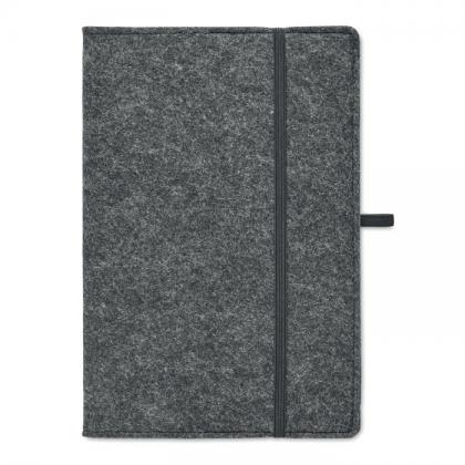 A5 notebook RPET felt