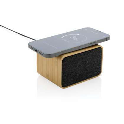 RCS Rplastic 3W speaker with bamboo 5W wireless