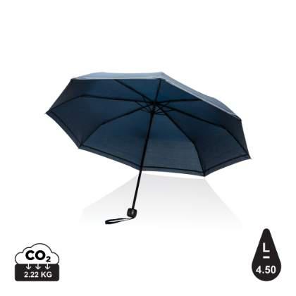 20.5"Impact AWARE™ RPET 190T pongee mini reflective umbrella