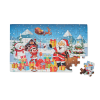 Wooden Christmas puzzle
