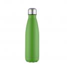 Oasis recycled green powder coated stainless steel, thermal insulated bottle - 500ml