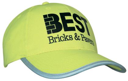 Luminescent Safety CAP with Reflective Trim
