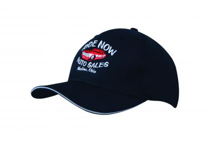 Breathable Poly Twill CAP with Sandwich Trim