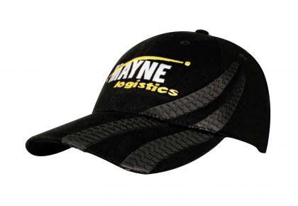 Brushed HeavyCotton CAP with Tyre Tracks
