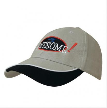 Brushed Heavy Cotton CAP with Indented Peak