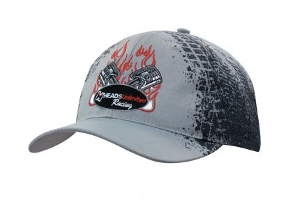 Breathable Poly Twil CAP with Tyre Print