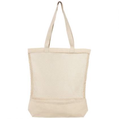 Maine mesh cotton tote bag 12L