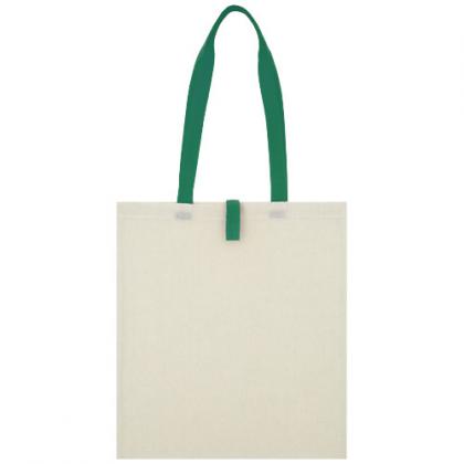 Nevada 100 g/m² cotton foldable tote bag 7L