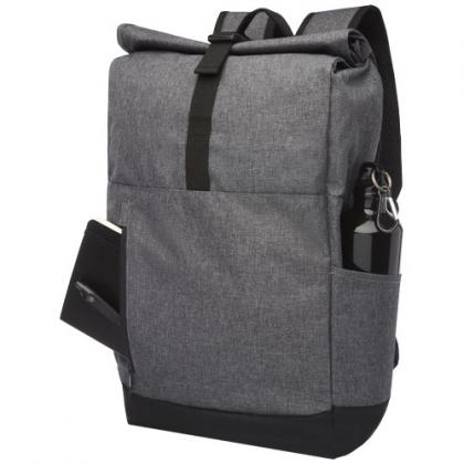 Hoss 15.6" roll-up laptop backpack 12L