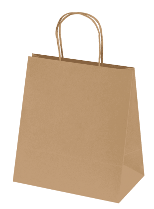 Bags - Ashdown Small Paper Gift Bag - Kraft - 150GSM