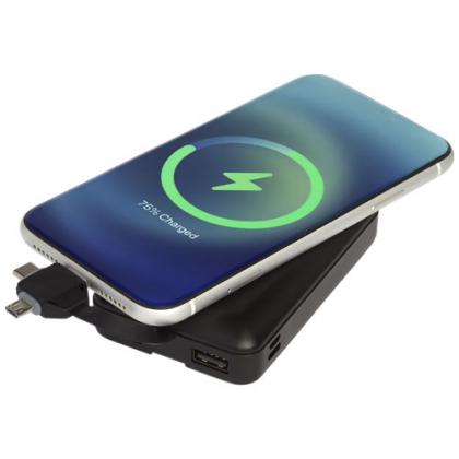 Kano 10.000 mAh wireless power bank with 3-in-1 cable
