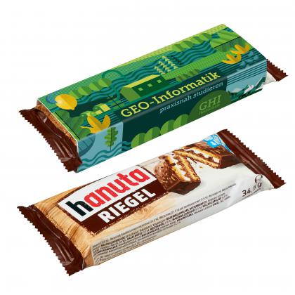 Brand Chocolate Bars in promotional sleeve