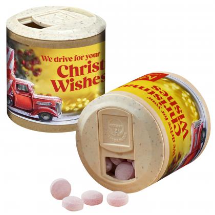 Paper Promo Tin with Kalfany Mulled wine Candies