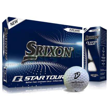 Srixon Q Star Tour Printed Golf Balls 12-47 Dozen