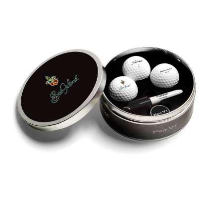 Titleist Pro V1 3 Ball Golf Tin