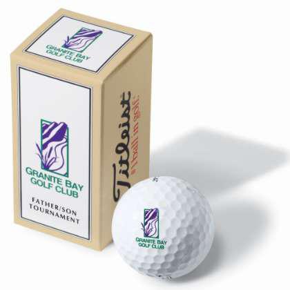 Titleist Pro V1 Golf Balls In 2 Ball Printed Sleeve