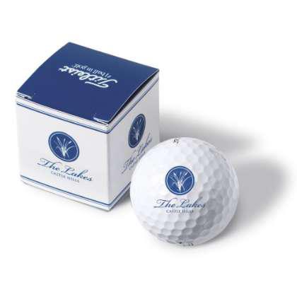 Titleist Tour Soft Golf Ball In 1 Ball Printed Sleeve