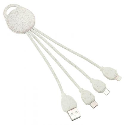 Wheat Straw 4-in-1 Multi Cable