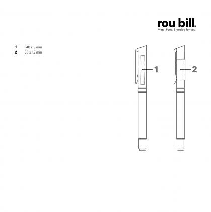 Rou bill® Carbon Line Fountain Pen