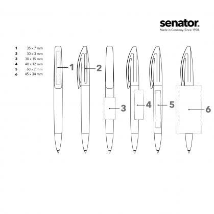 senator® Bridge polished twist Ball pen