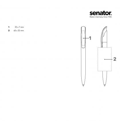 senator® Challenger Soft Touch push ball pen