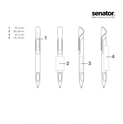 senator® Evoxx Recycled push ball pen