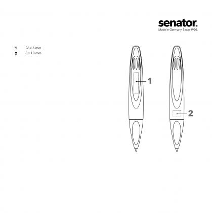 senator® Melbi Matt Bio Recycled twist Ball pen