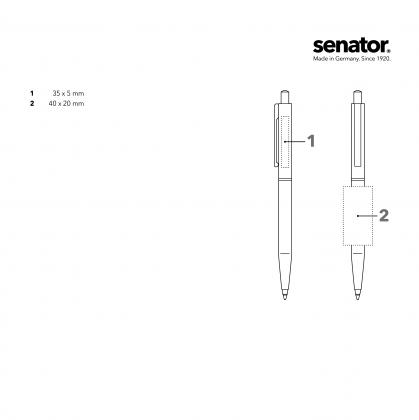 senator® Point Metal push ball pen