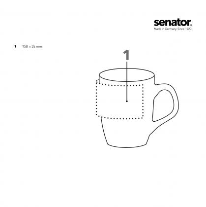 senator® Frieda elegant stoneware mug