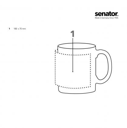 senator® Maxi Mug large porcelain mug