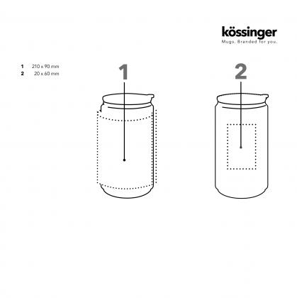 Kossinger® King Can Mini vacum thermal travel mug