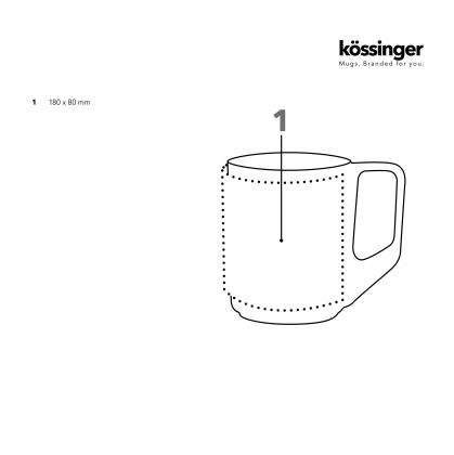 Kossinger® Solid stoneware mug