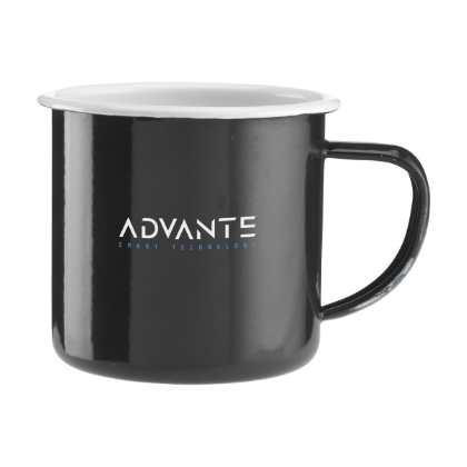 Retro Enamel Mug