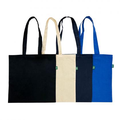 Invincible 5oz Recycled Coloured Cotton shopper tote bag