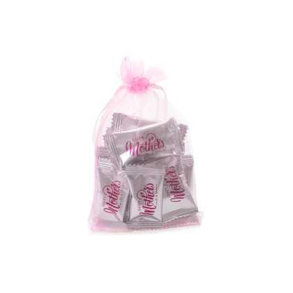 MOTHER'S DAY ORGANZA GIFT BAGS WITH CHOCOLATES OR SWEETS, ECO-friendly