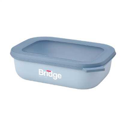Mepal Cirqula multi use rectangular bowl 1 L lunchbox
