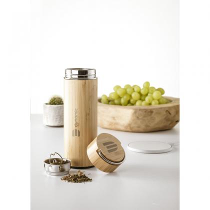 Nikko 330 ml bamboo thermo bottle/thermo cup