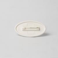 Always Recycled Essential Name Badge - Oval - Safety Pin